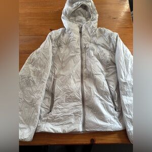 REI puffer jacket white Women’s medium